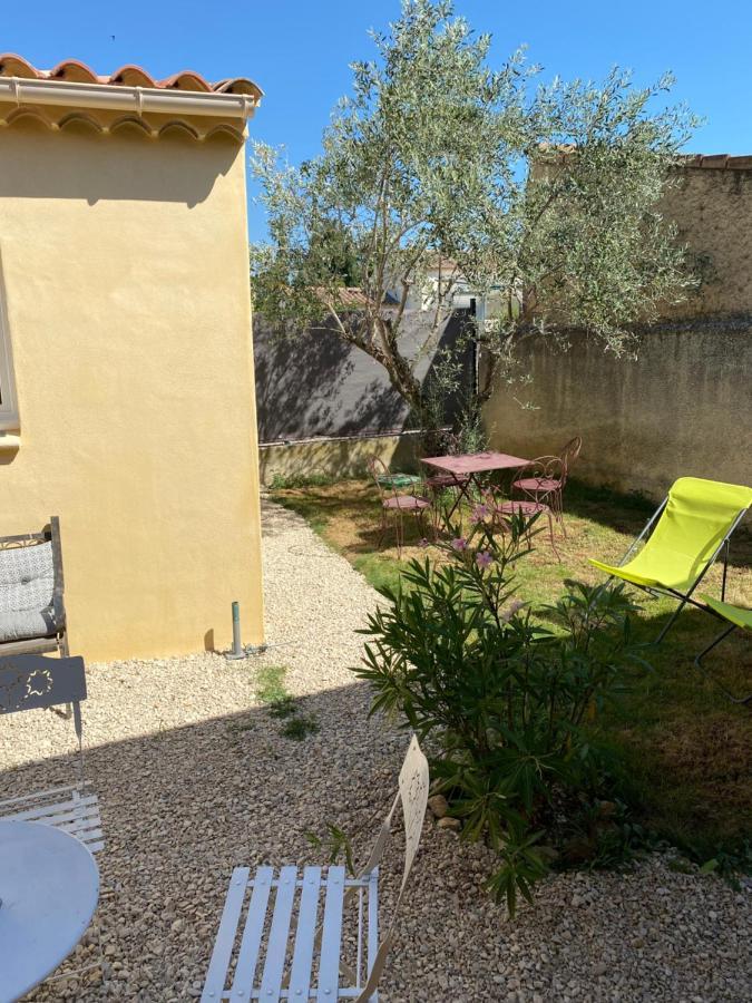 Gite Lou Sabai Au Pied Des Dentelles De Montmirail, Piscine Partagee Aubignan Buitenkant foto